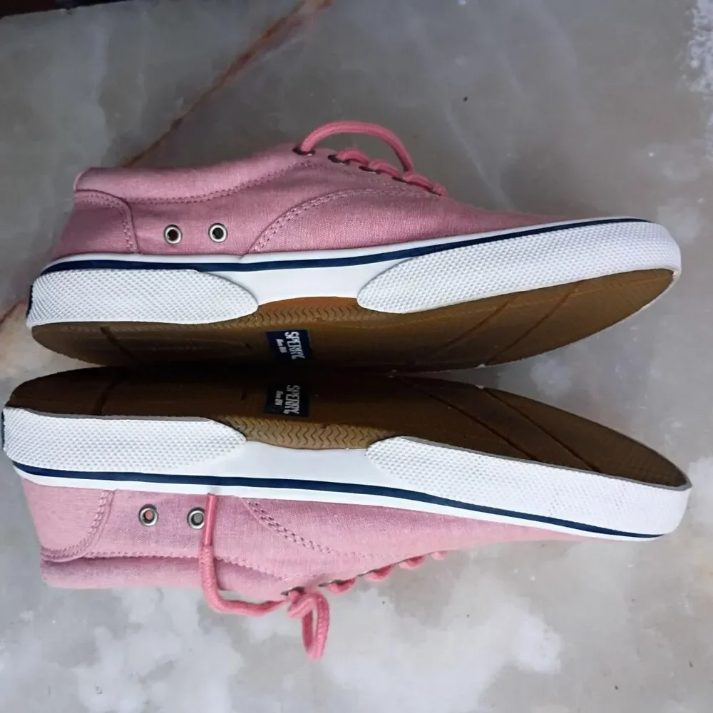 Sperry Men's Pink Boat-shoes